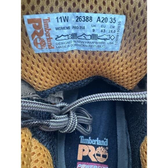 Timberland PRO TITAN 6" Women's NEW Safety Toe Work Boot Brown US Size 11 Wide - Picture 10 of 11